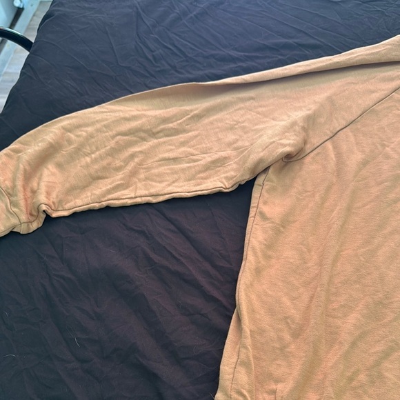 Workshop Republic Clothing Tan V-Neck Top women’s xl - Picture 12 of 14